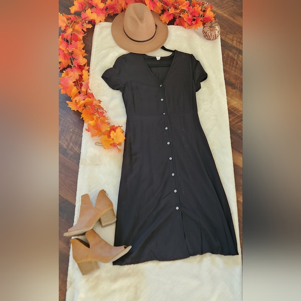 Gap button up dress